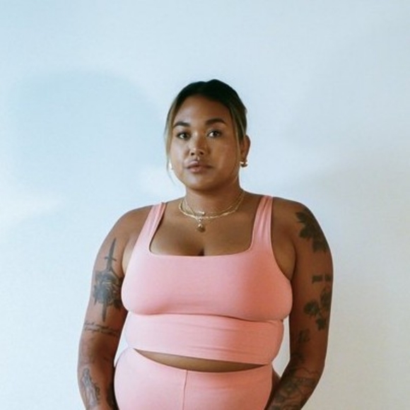 Soft Focus Coral Cami (large) - Picture 1 of 9